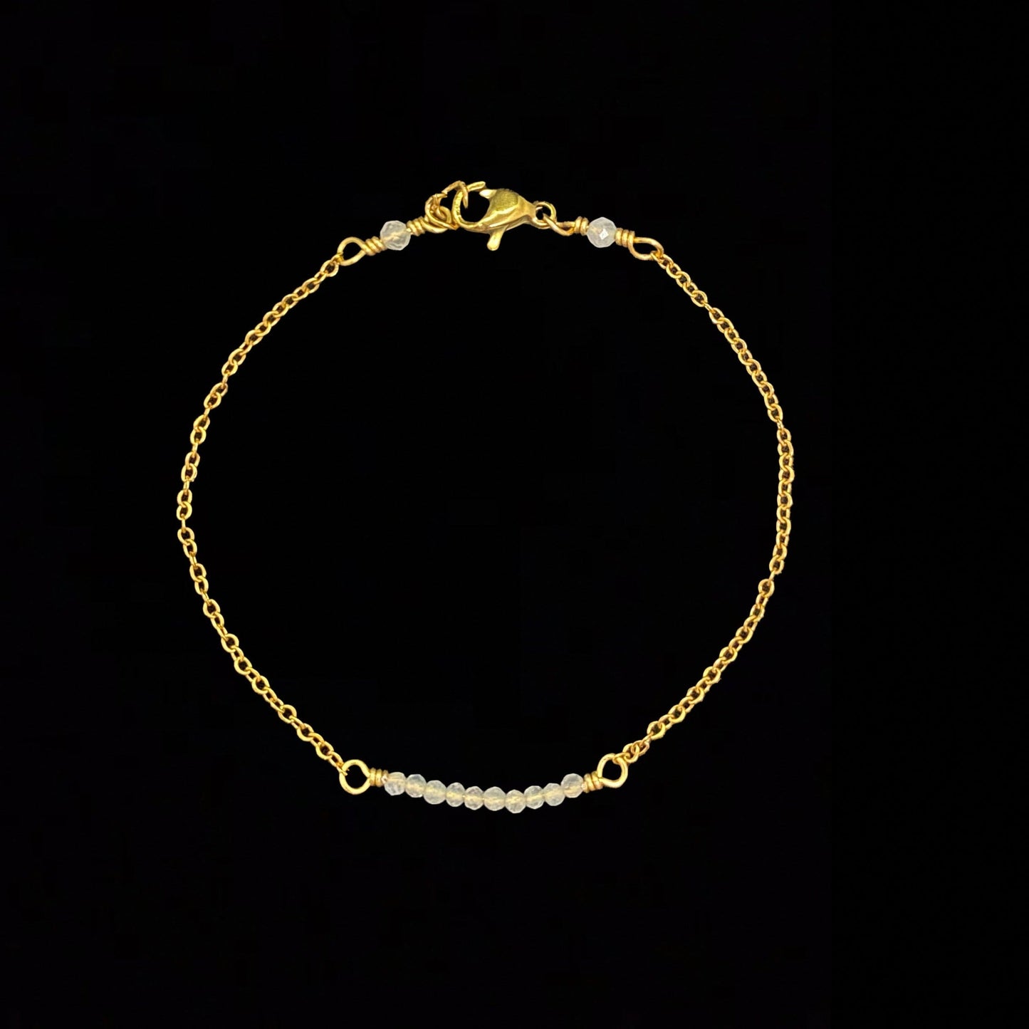 CIERLO SET - AQUAMARINE - NECKLACE, EARRINGS, BRACELET