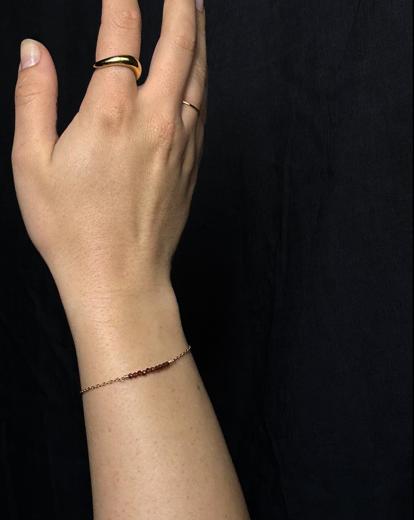 CIERLO BRACELET - ORANGE GARNET
