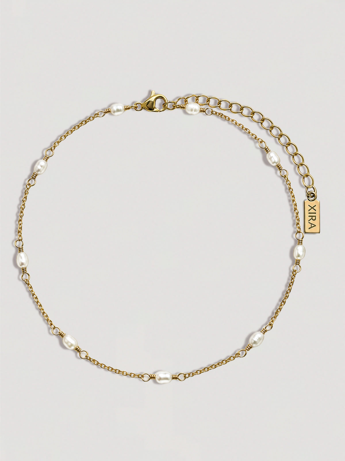 IZA ANKLET - FRESH WATER PEARLS