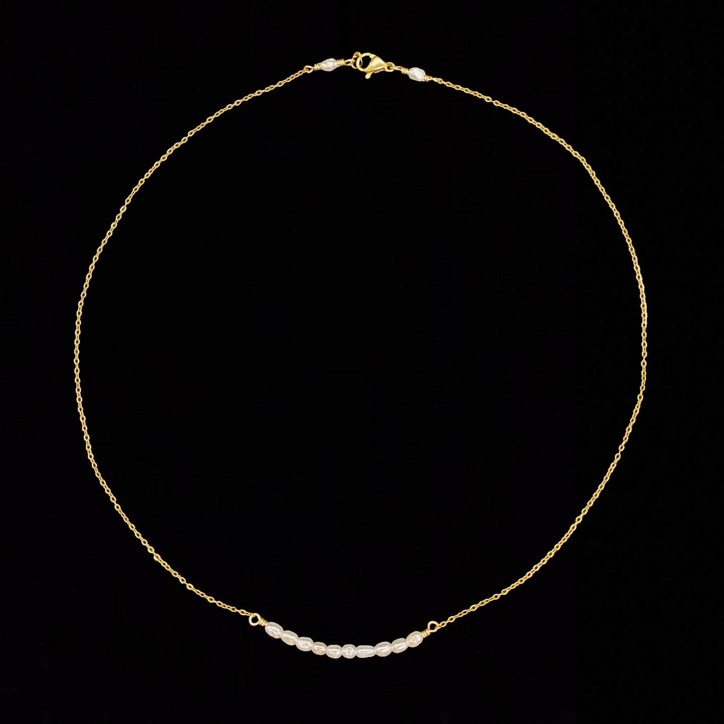 CIERLO SET - FRESHWATER PEARL - NECKLACE, EARRINGS, BRACELET