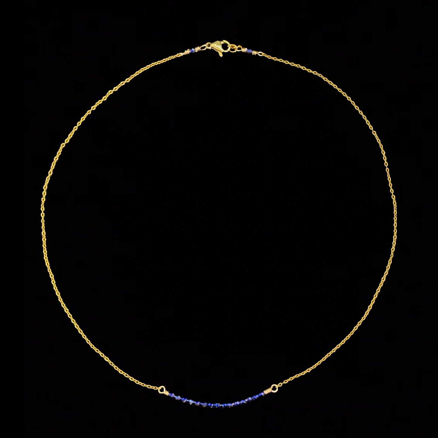 CIERLO SET - SAPPHIRE - NECKLACE, EARRINGS, BRACELET