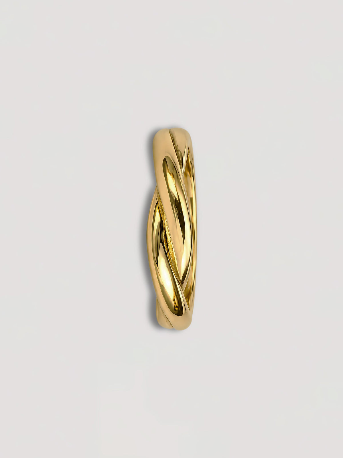 TWISTED GOLD RING
