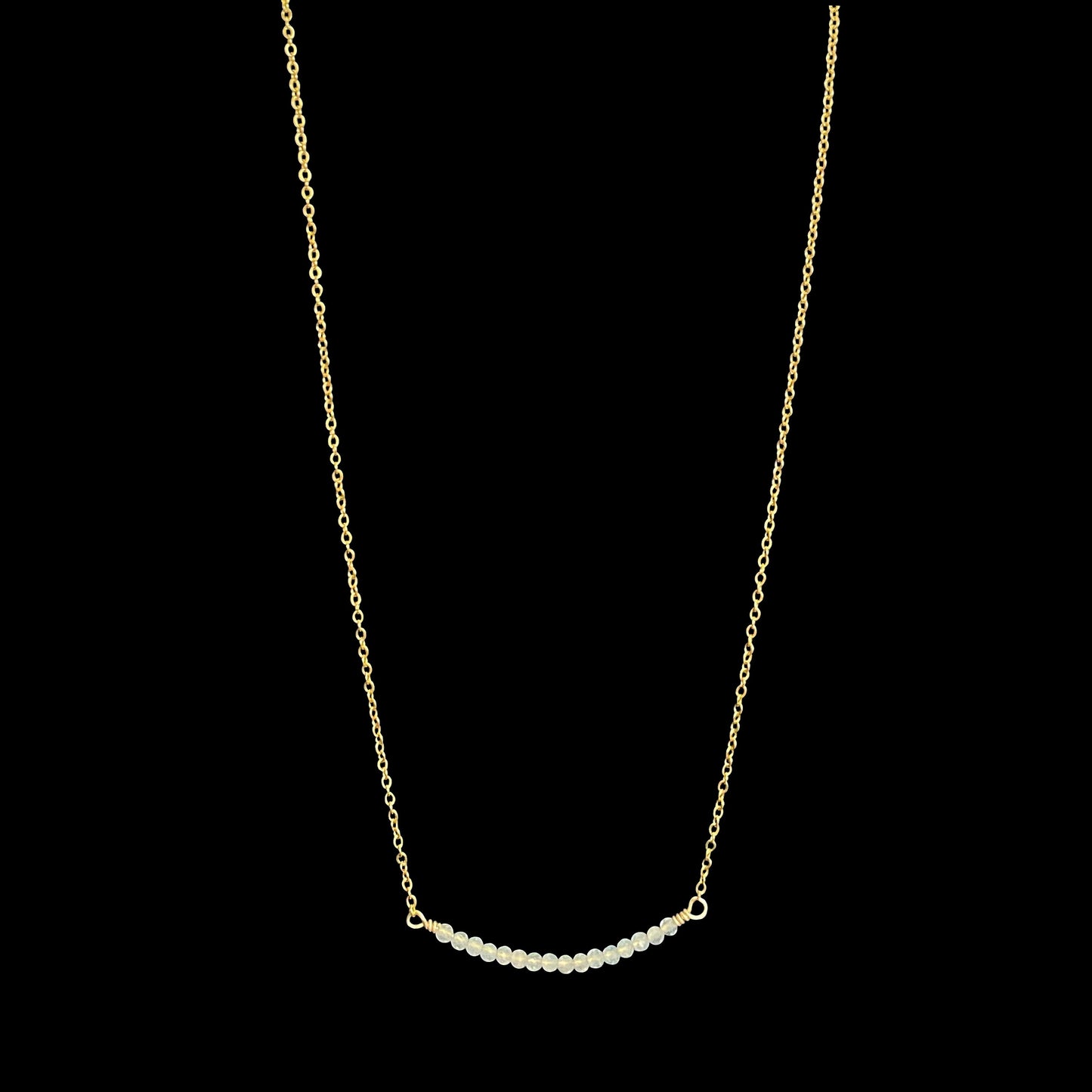 CIERLO NECKLACE - AQUAMARINE