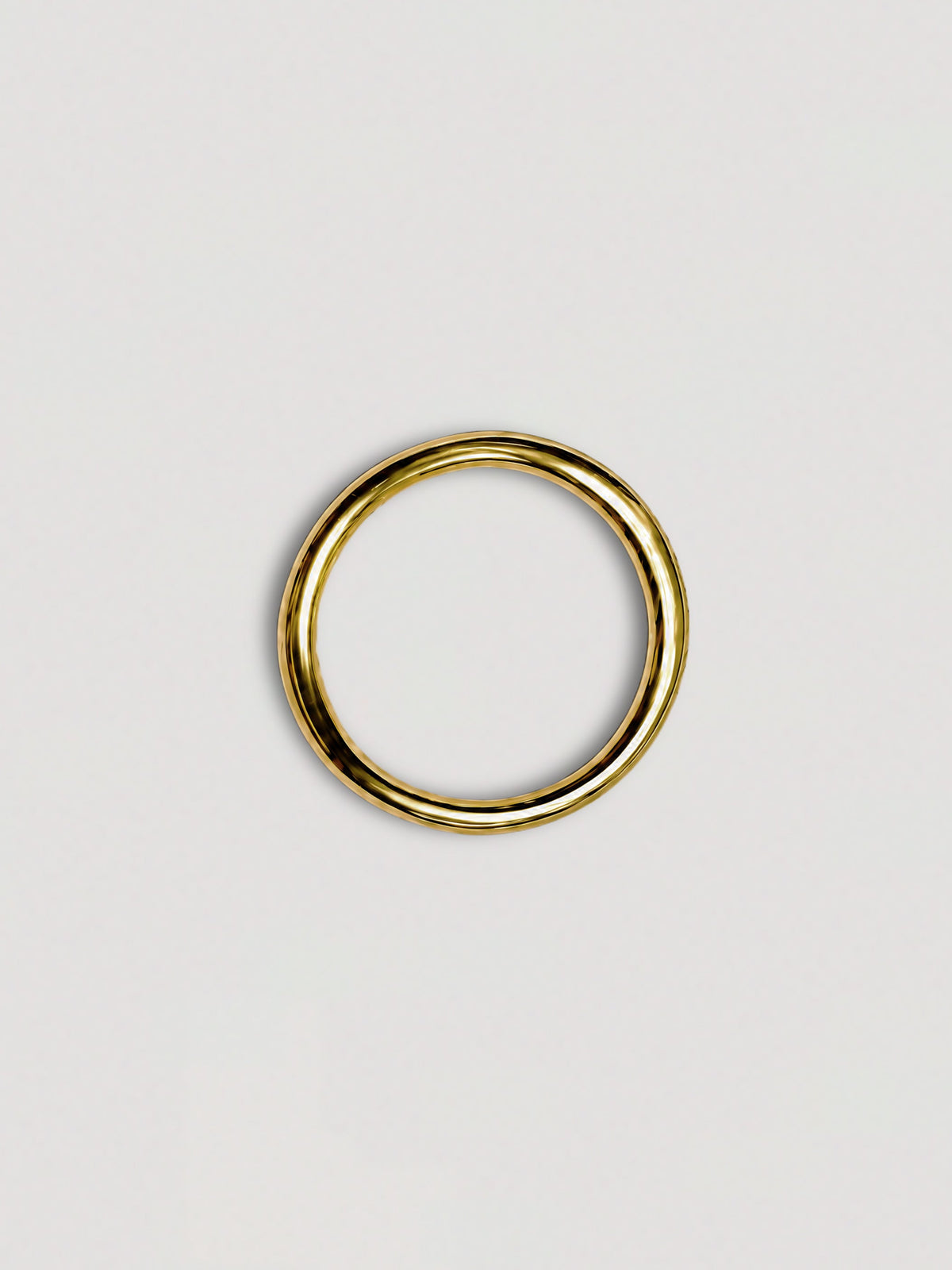 THIN ASYMMETRICAL WAVE RING