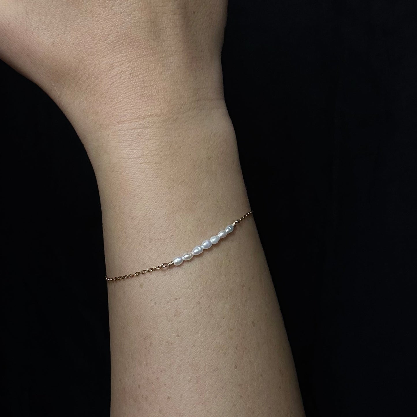 CIERLO SET - FRESHWATER PEARL - NECKLACE, EARRINGS, BRACELET