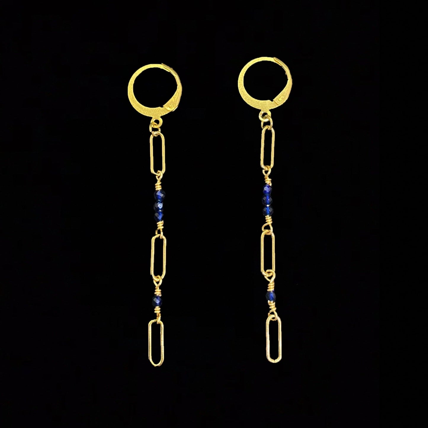 CIERLO SET - SAPPHIRE - NECKLACE, EARRINGS, BRACELET