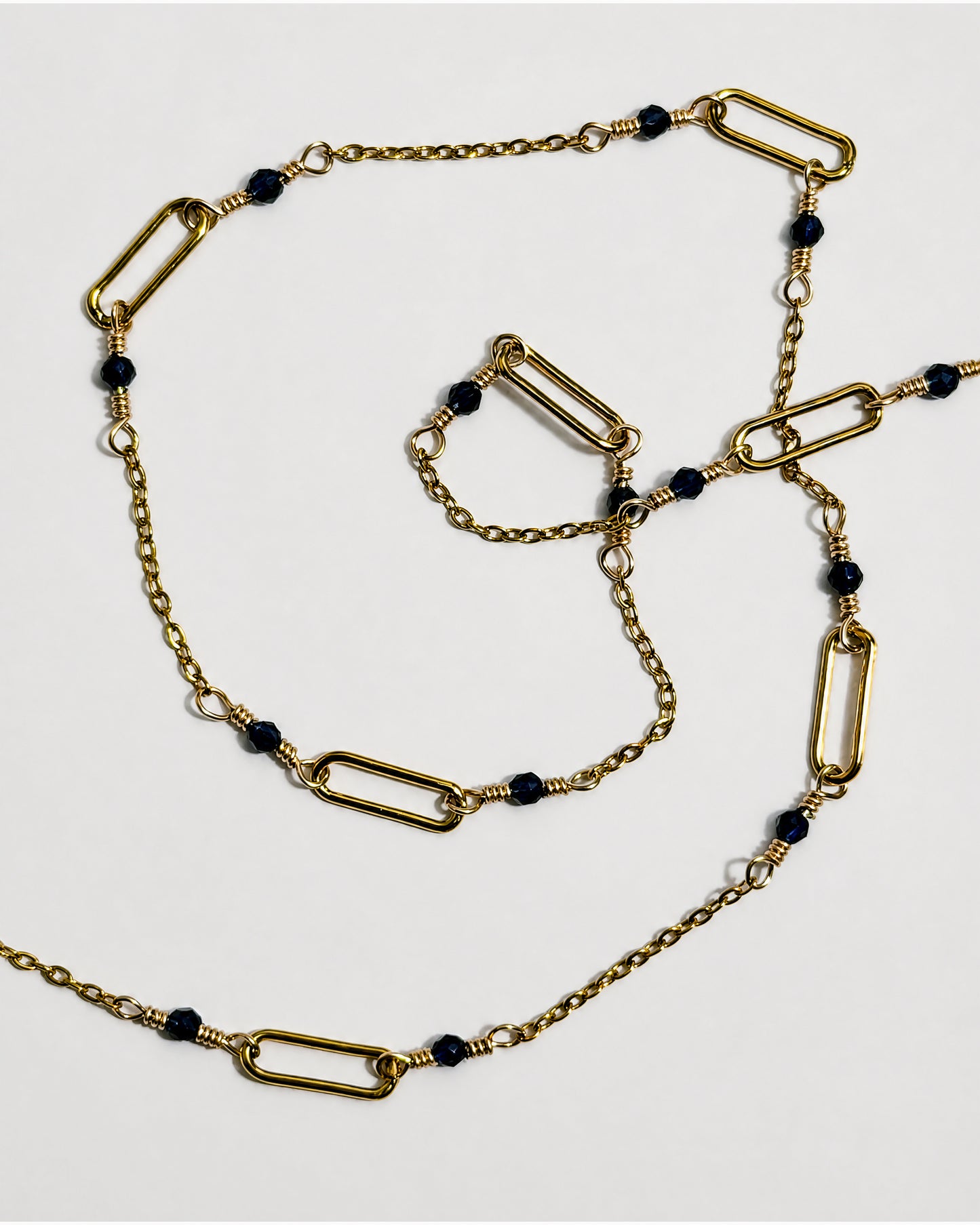 VELA NECKLACE  -  SAPPHIRE