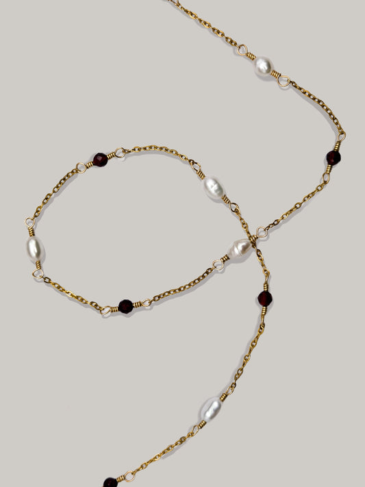 IZA NECKLACE - PERIDOT
