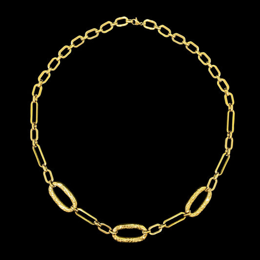 STATEMENT GOLD NECKLACE