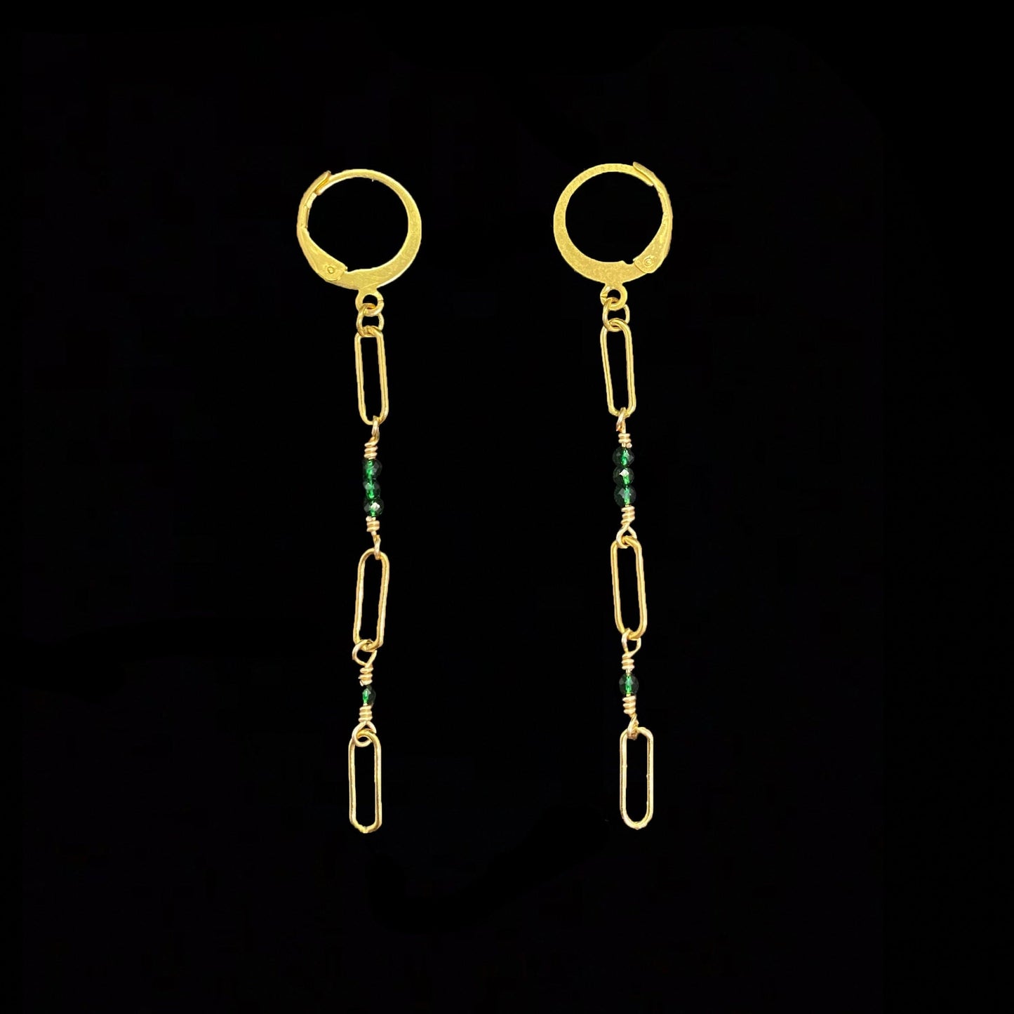 CIERLO SET - EMERLAD - NECKLACE, EARRINGS, BRACELET