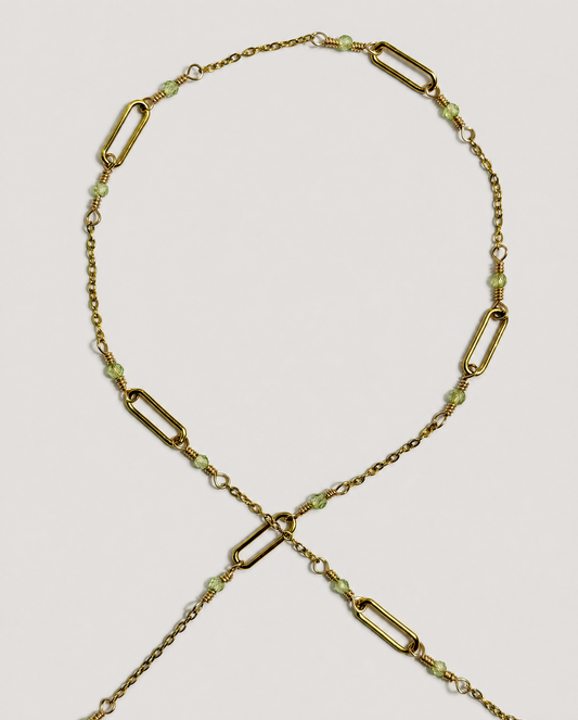 VELA NECKLACE - PERIDOT