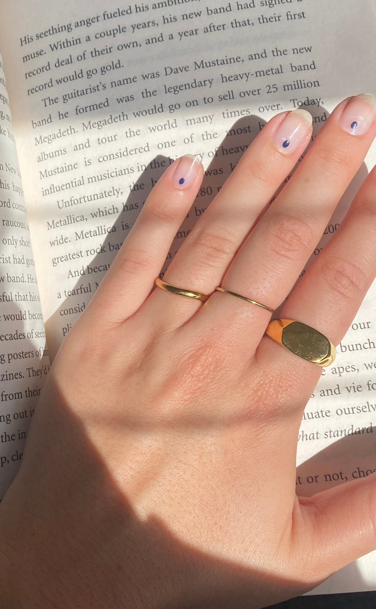 HEXAGONAL SIGNET RING