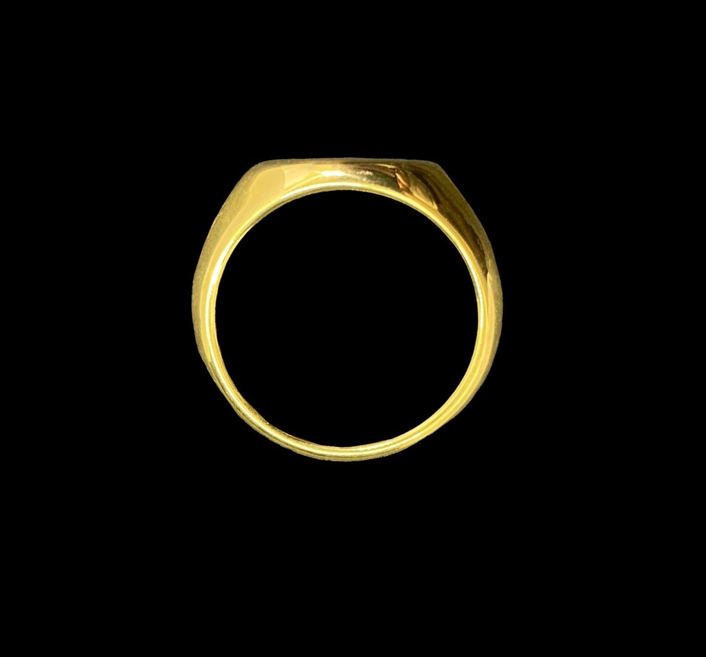 OVAL SIGNET RING