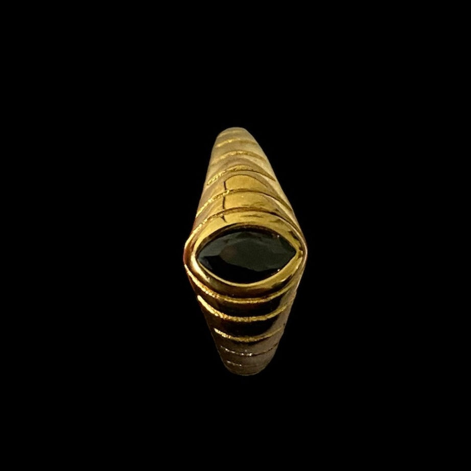 BLACK ZIRCONIA RING