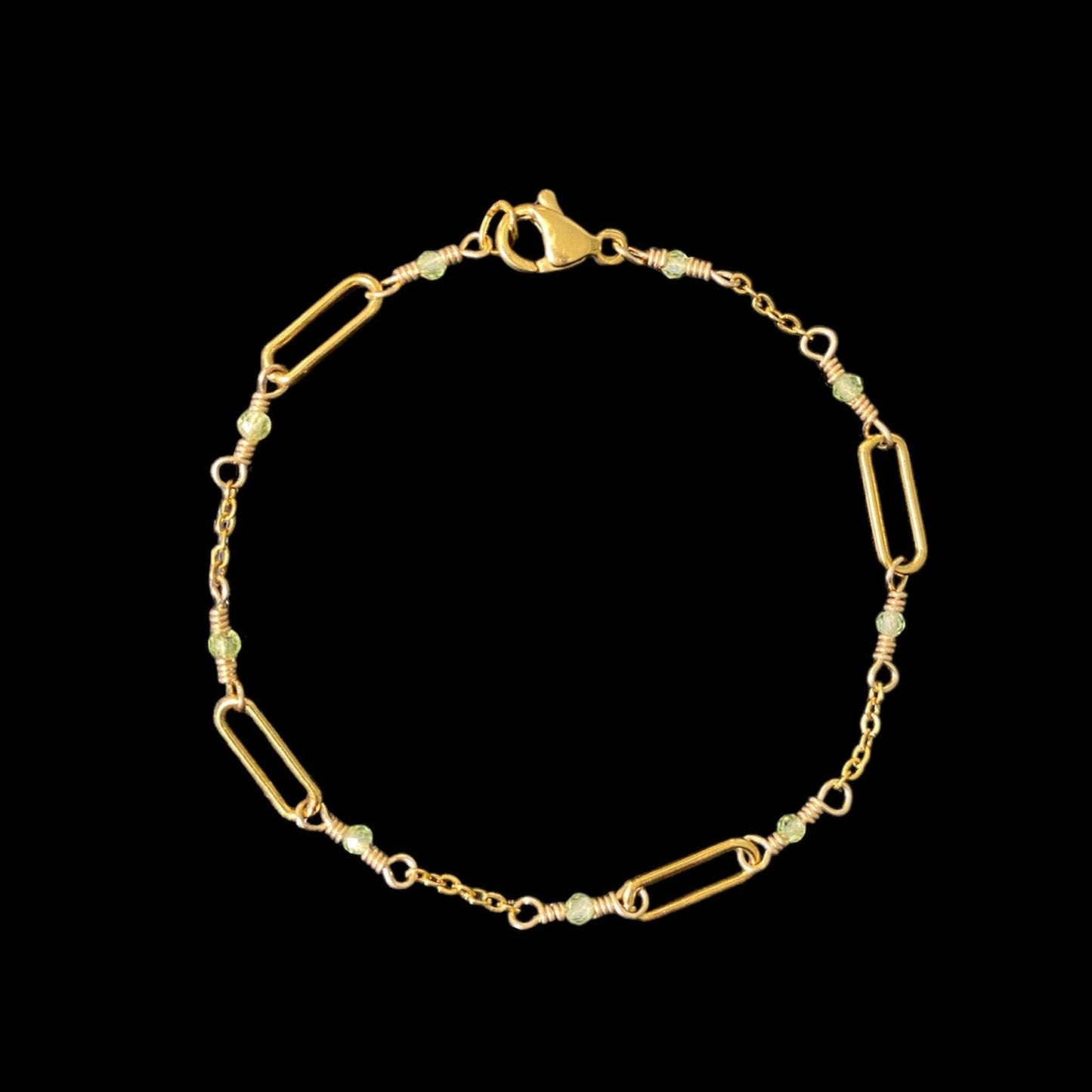 VELA BRACELET - PERIDOT