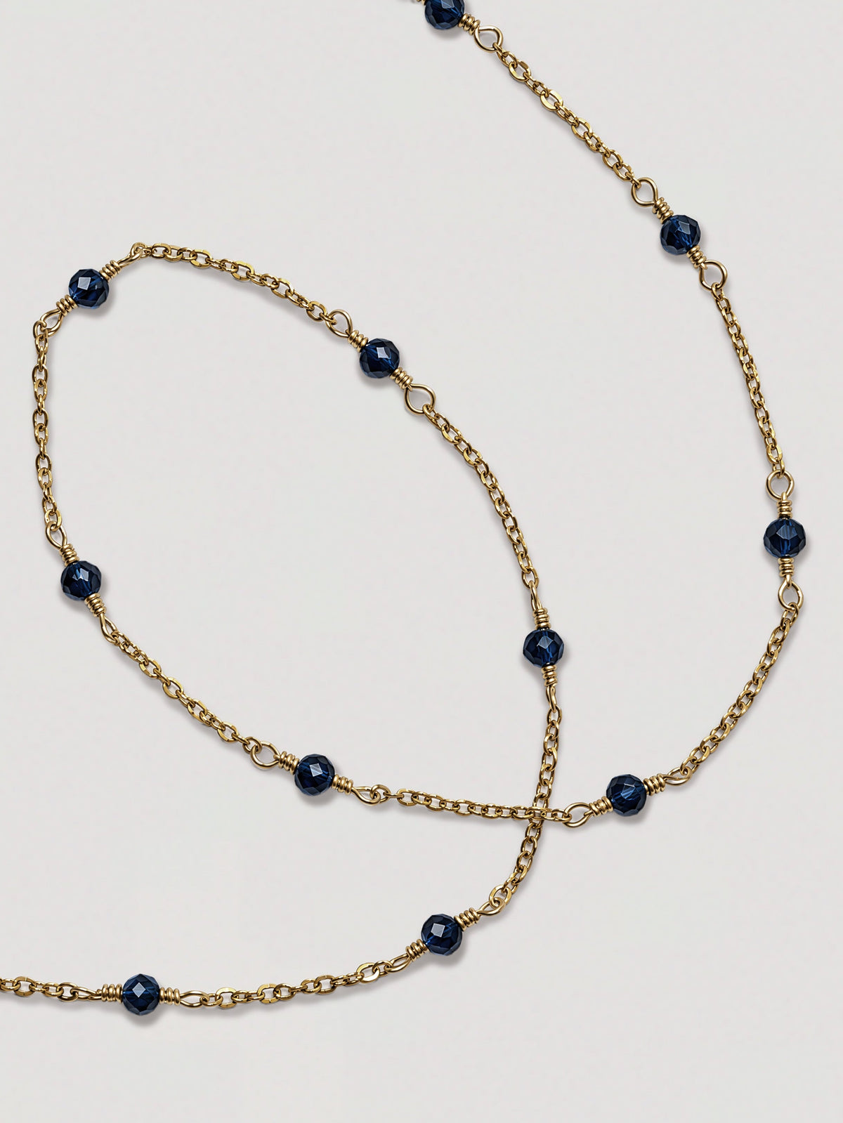 IZA NECKLACE - SAPPHIRE