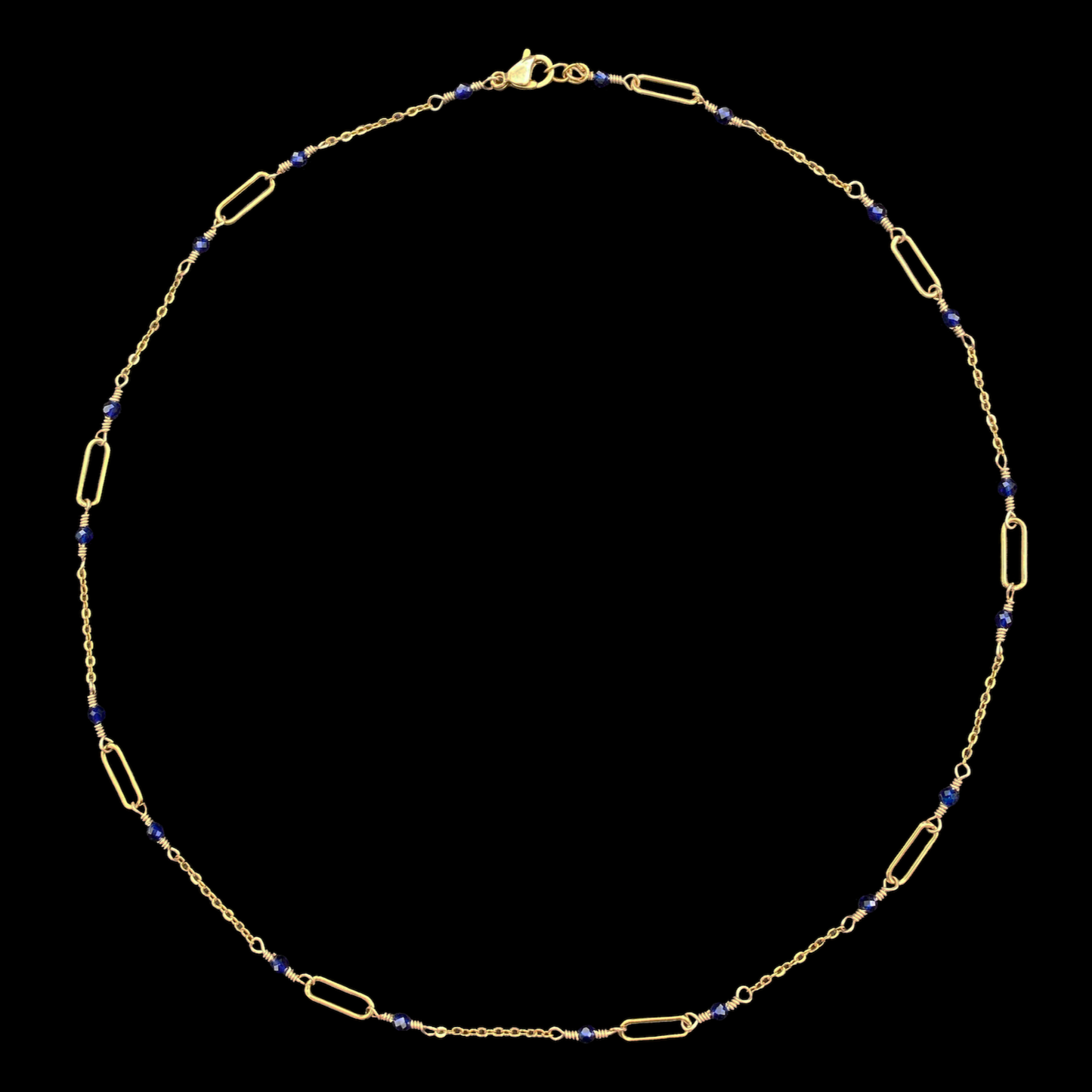 VELA NECKLACE  -  SAPPHIRE