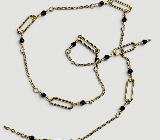 VELA NECKLACE  -  SAPPHIRE