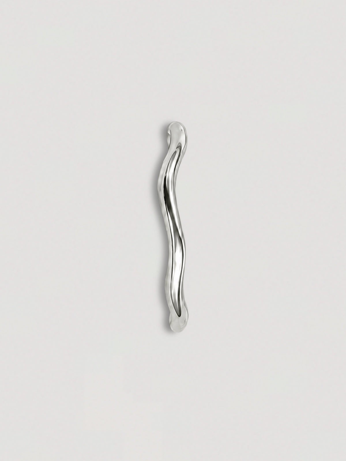 THIN WAVY RING - STAINLESS STEEL