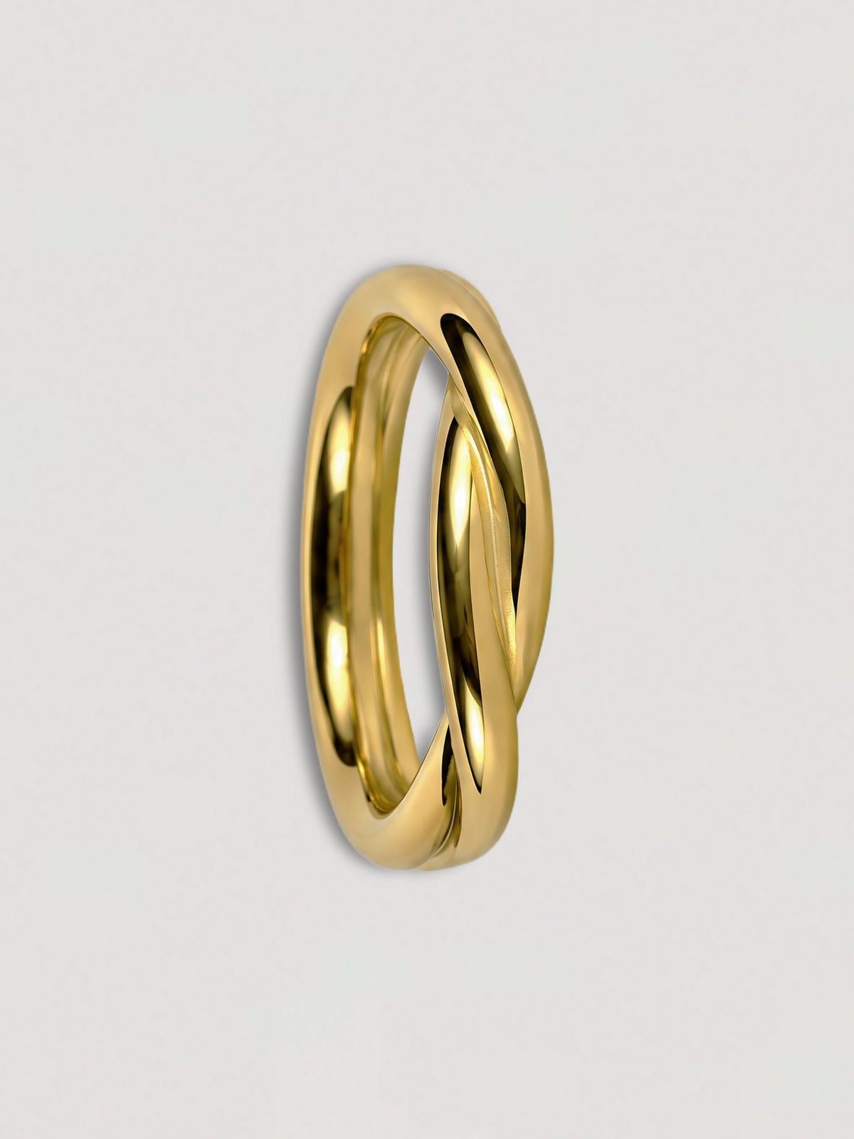 TWISTED GOLD RING