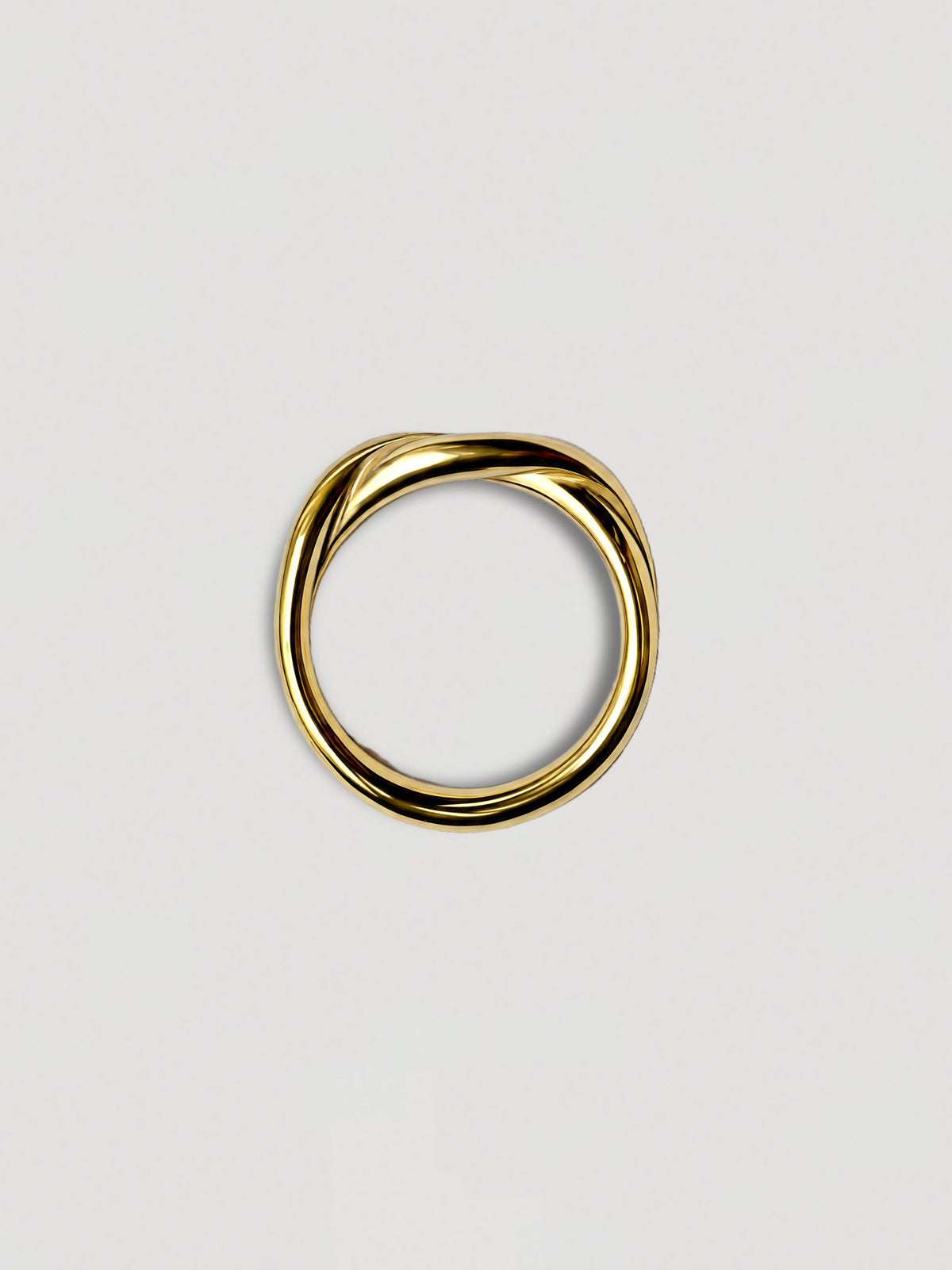 TWISTED GOLD RING
