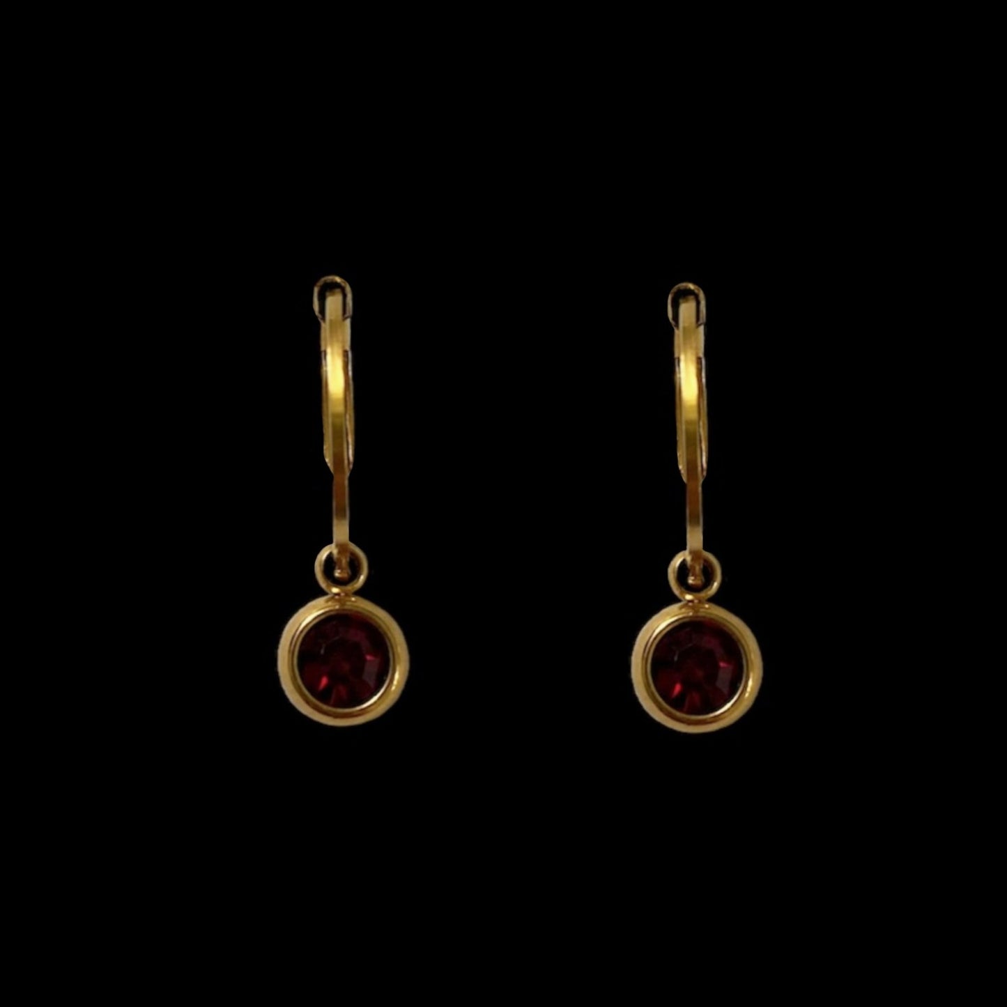DAINTY DANGLE - GARNET