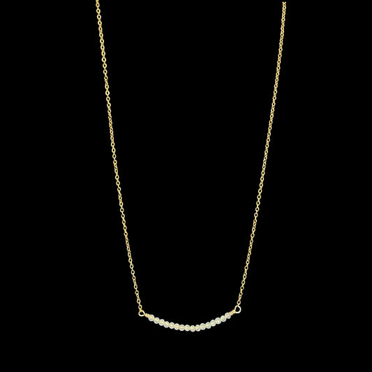 CIERLO NECKLACE - AQUAMARINE