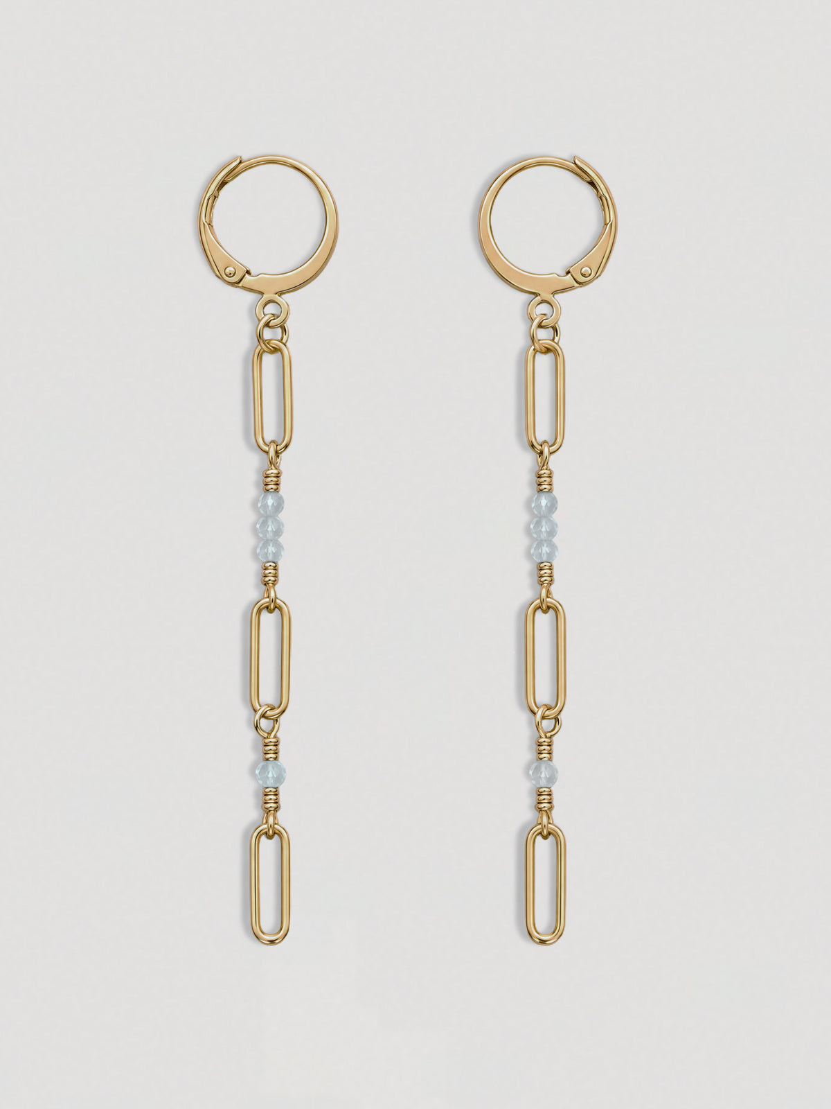 VELA EARRINGS - AQUAMARINE