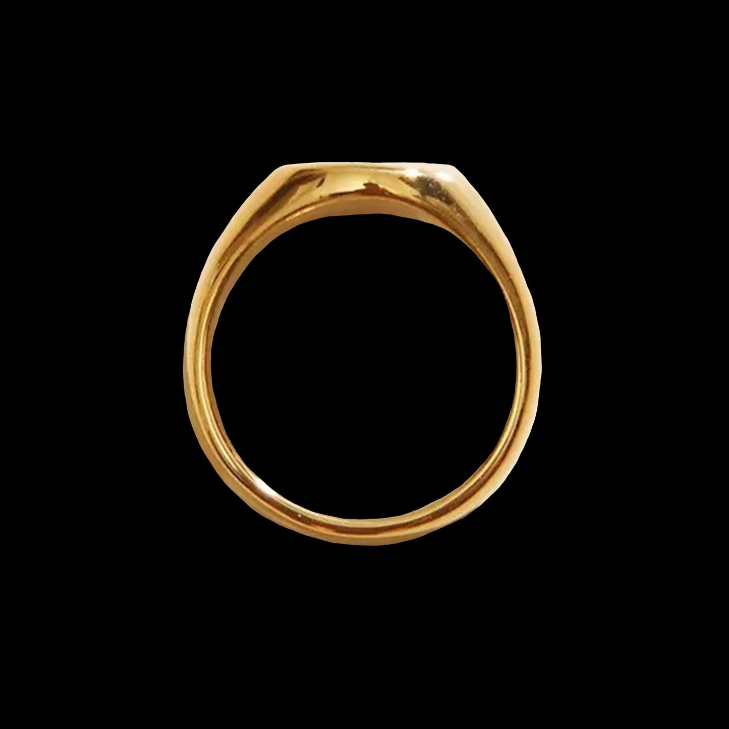 CIRCULAR SIGNET RING