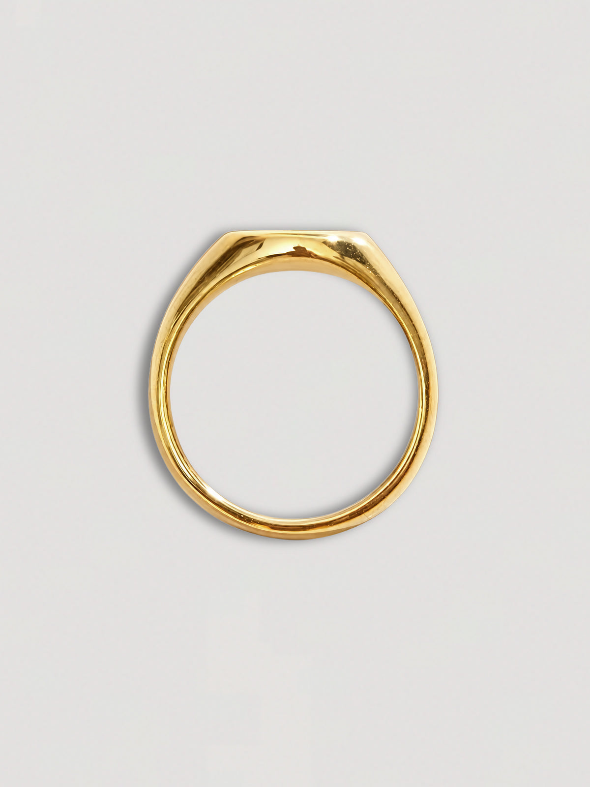 CIRCULAR SIGNET RING