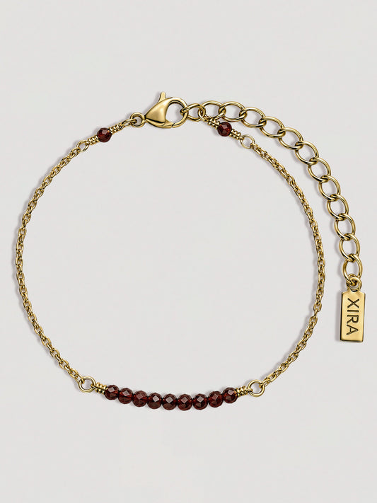 CIERLO BRACELET - ORANGE GARNET