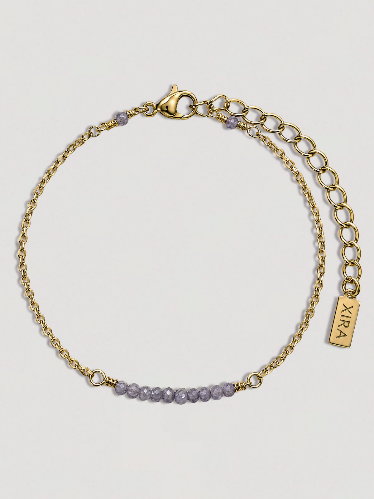 CIERLO BRACELET - PURPLE ZIRCON