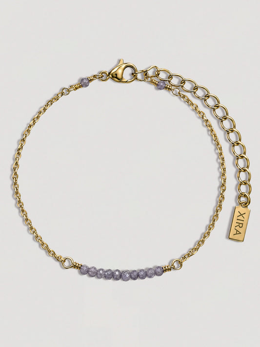 CIERLO BRACELET - PURPLE ZIRCON