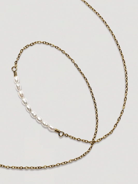 CIERLO NECKLACE - FRESH WATER PEARLS