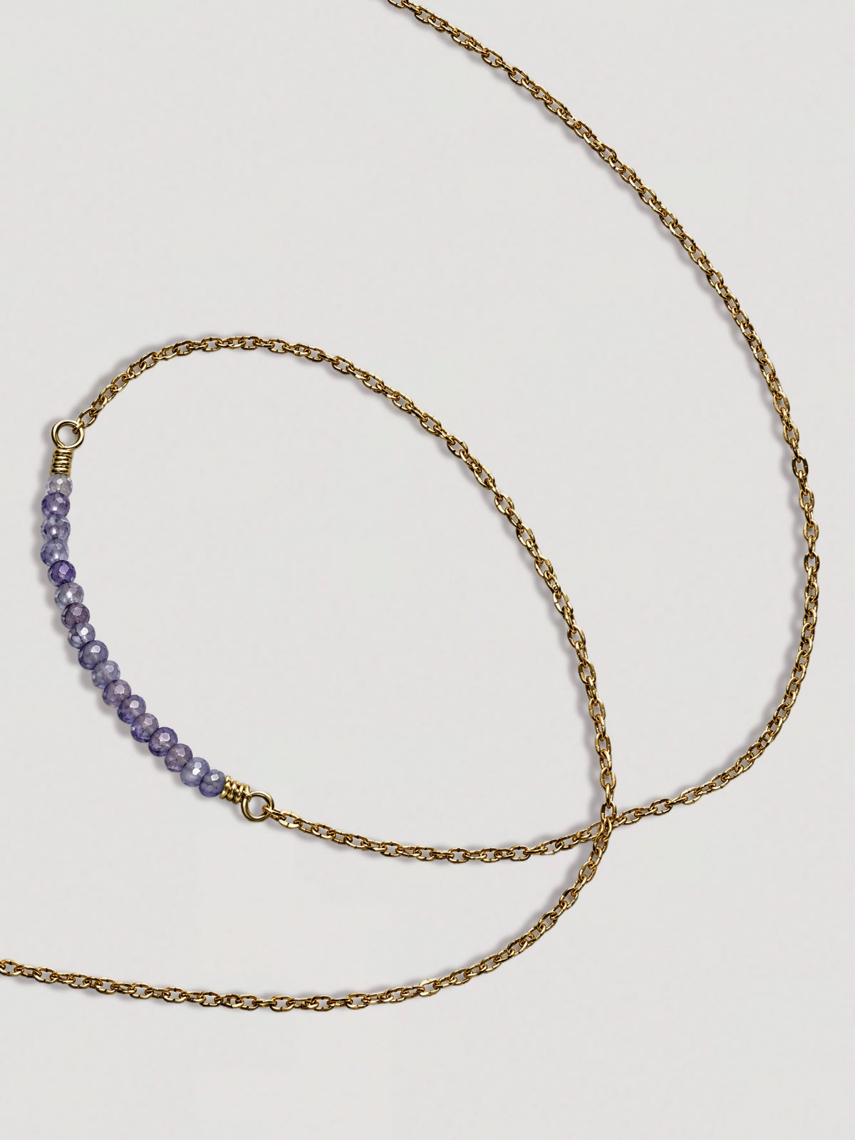 CIERLO NECKLACE - PURPLE ZIRCON