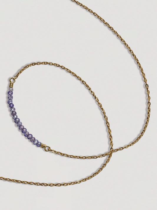 CIERLO NECKLACE - PURPLE ZIRCON