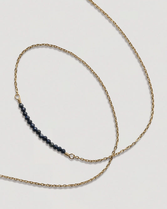 CIERLO NECKLACE - SAPPHIRE
