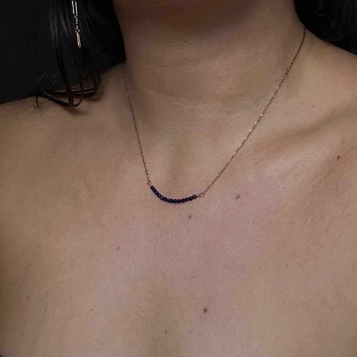 CIERLO SET - SAPPHIRE - NECKLACE, EARRINGS, BRACELET