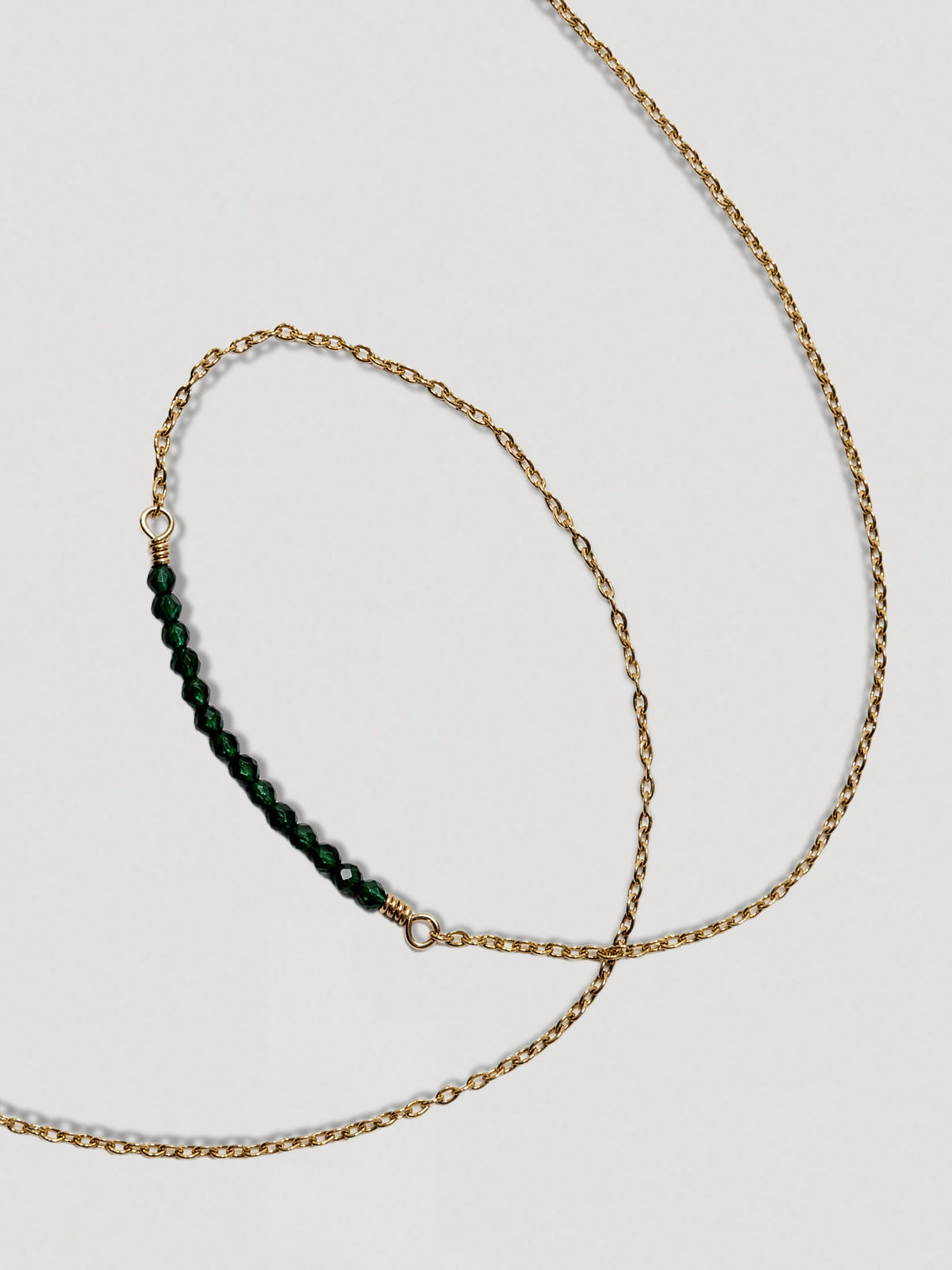 CIERLO NECKLACE - EMERALD