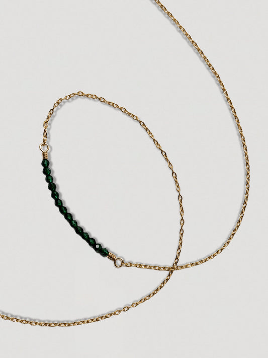 CIERLO NECKLACE - EMERALD