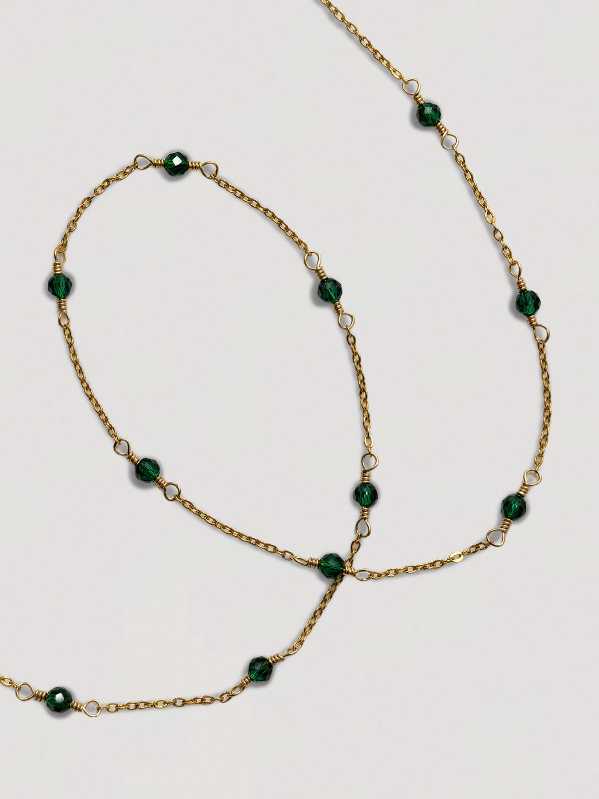 IZA NECKLACE - EMERALD