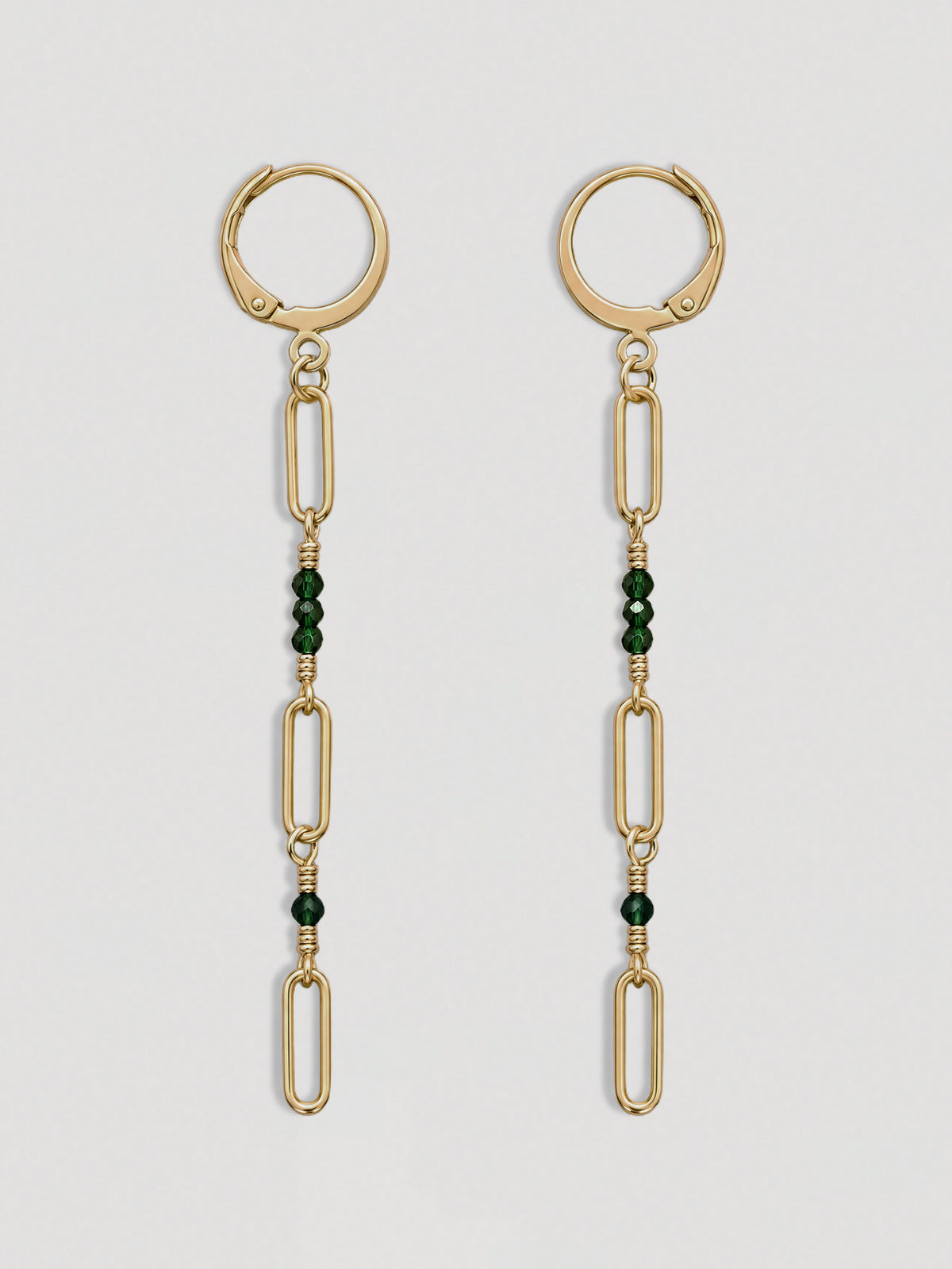 VELA EARRING - EMERALD
