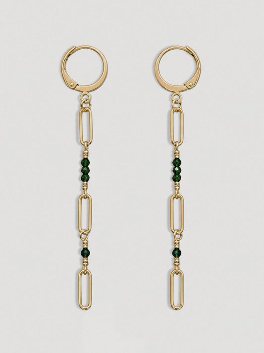 VELA EARRING - EMERALD