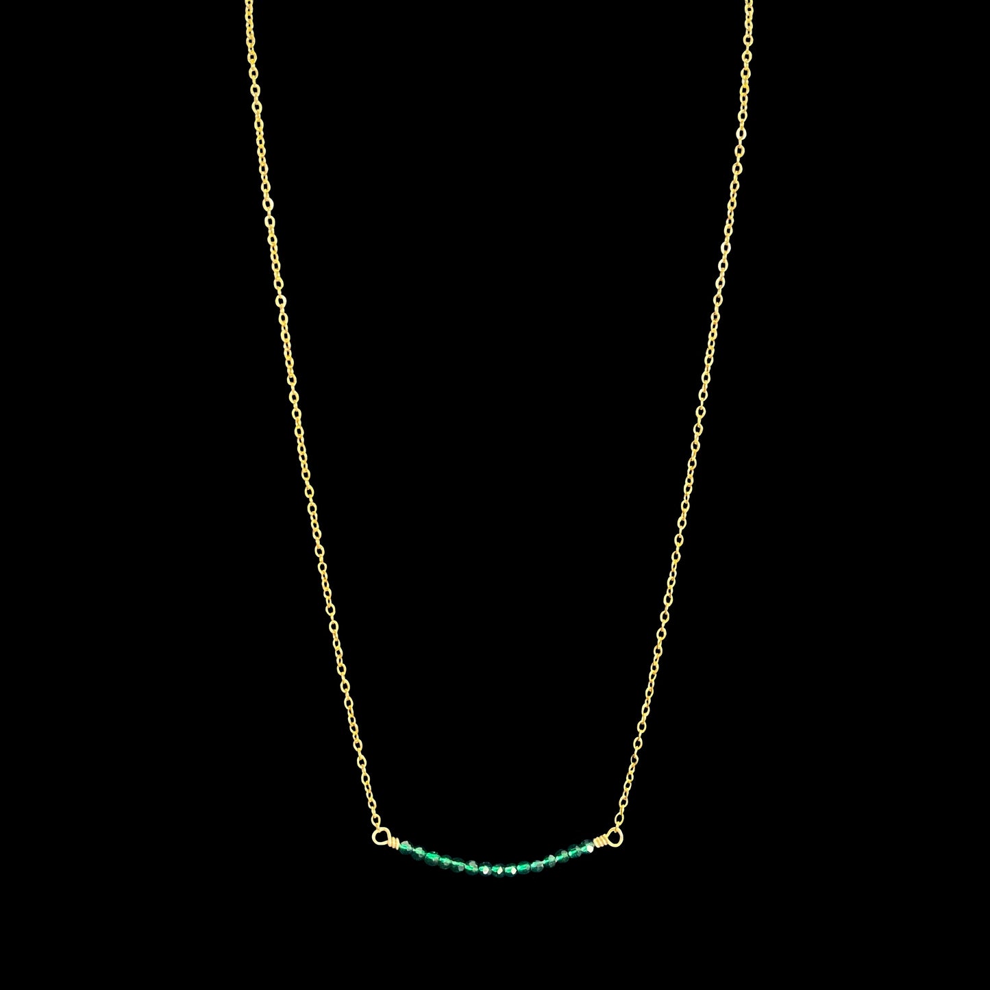 CIERLO NECKLACE - EMERALD