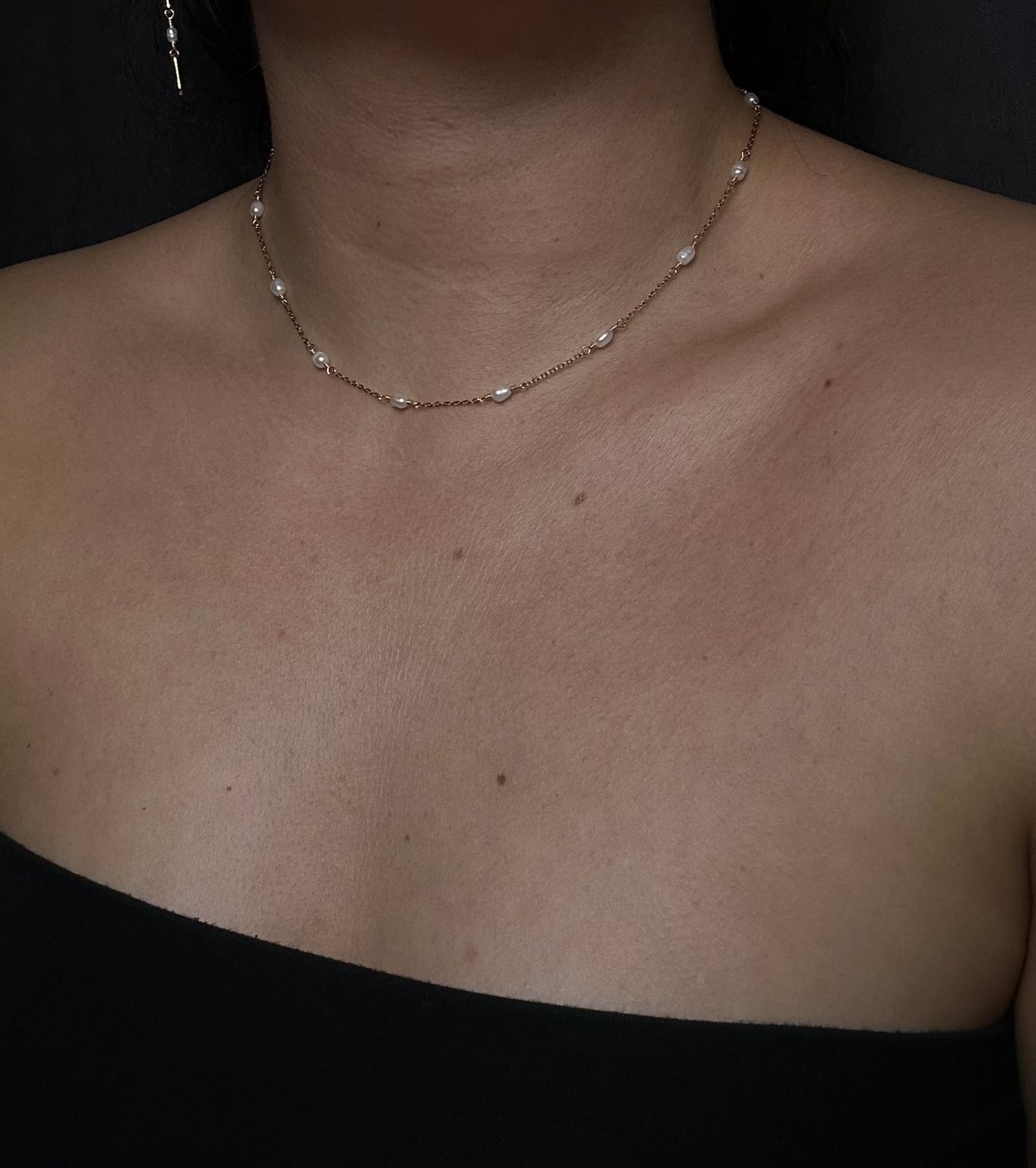 IZA NECKLACE - FRESH WATER PEARLS