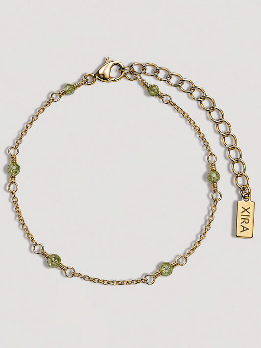 IZA BRACELET - PERIDOT