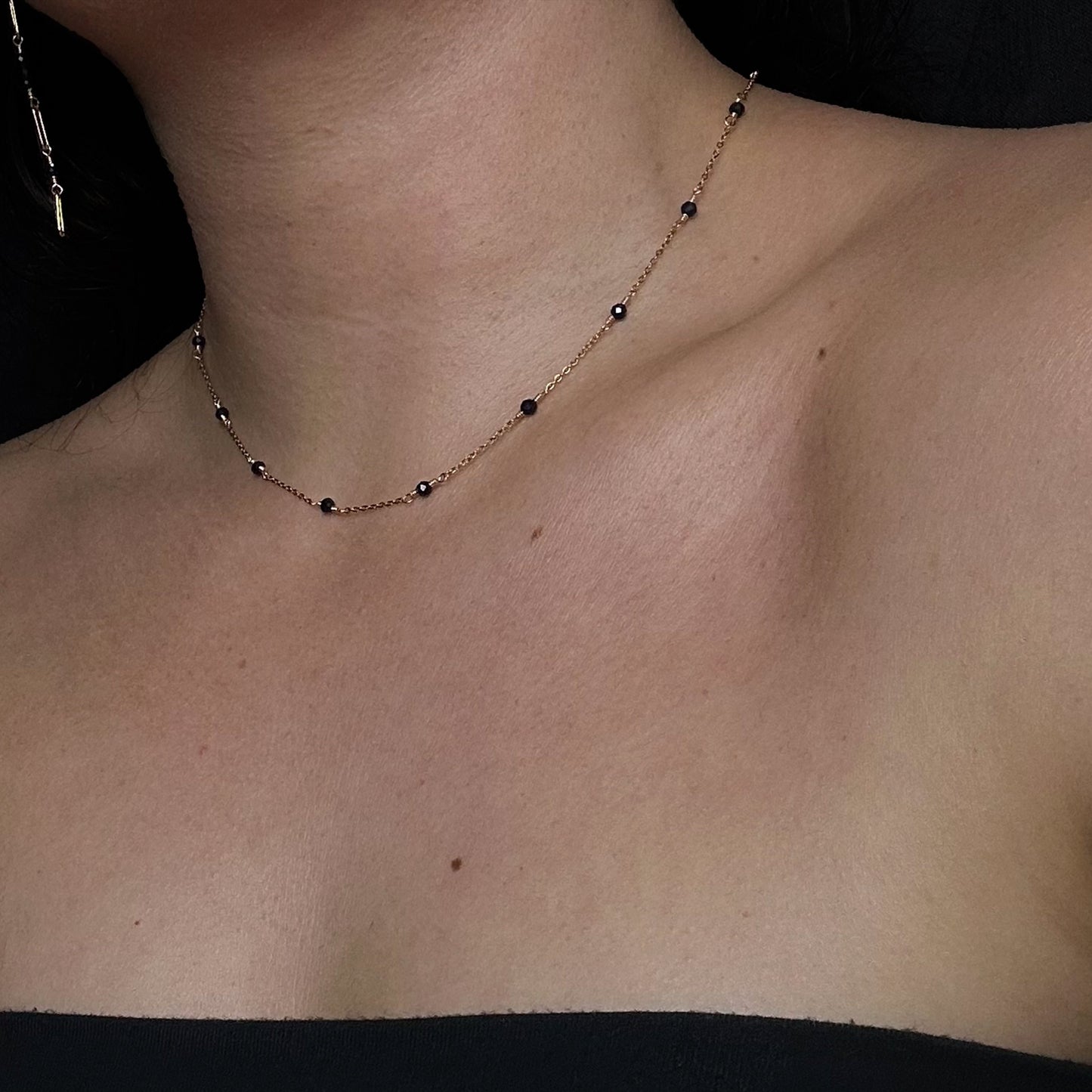 IZA SET - SAPPHIRE - NECKLACE, EARRINGS, BRACELET