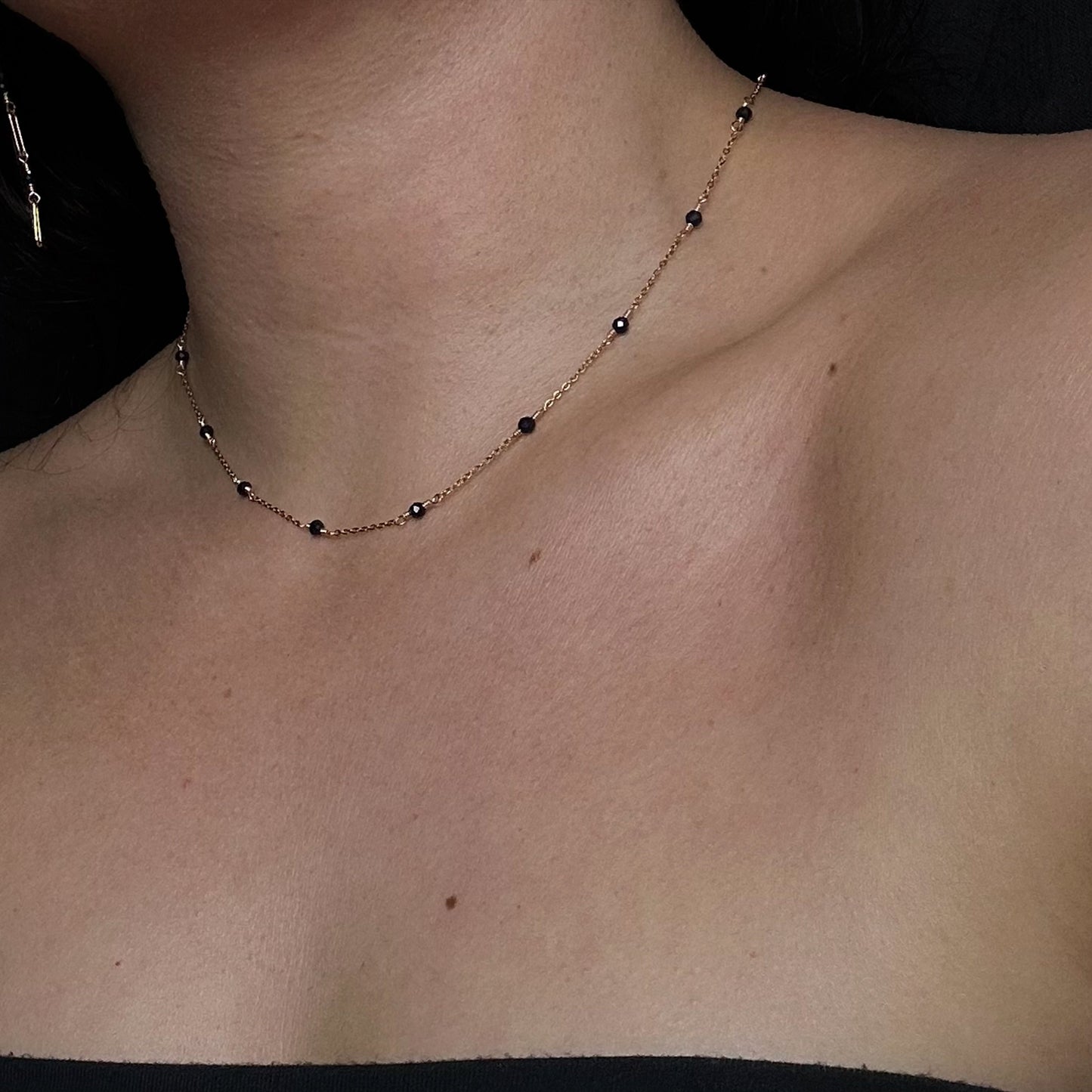 IZA NECKLACE - SAPPHIRE
