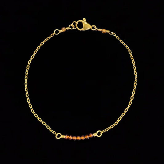 CIERLO BRACELET - ORANGE GARNET