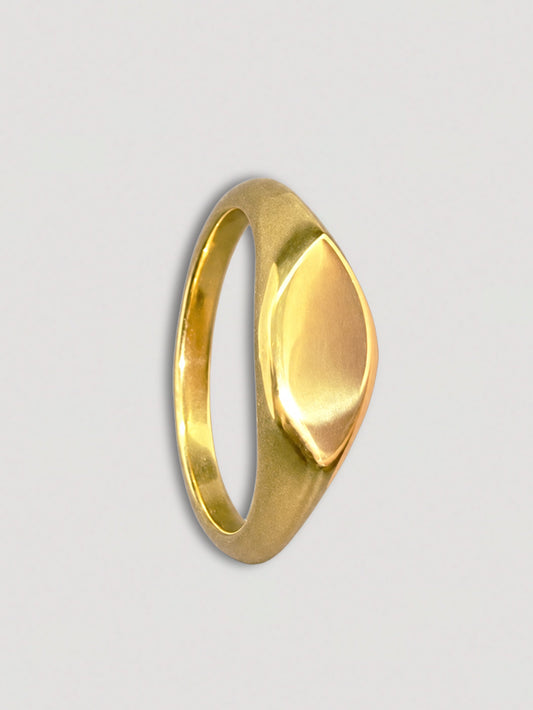 OVAL SIGNET RING